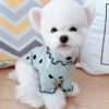 Dot turtleneck dog bottoming shirt - Image 5